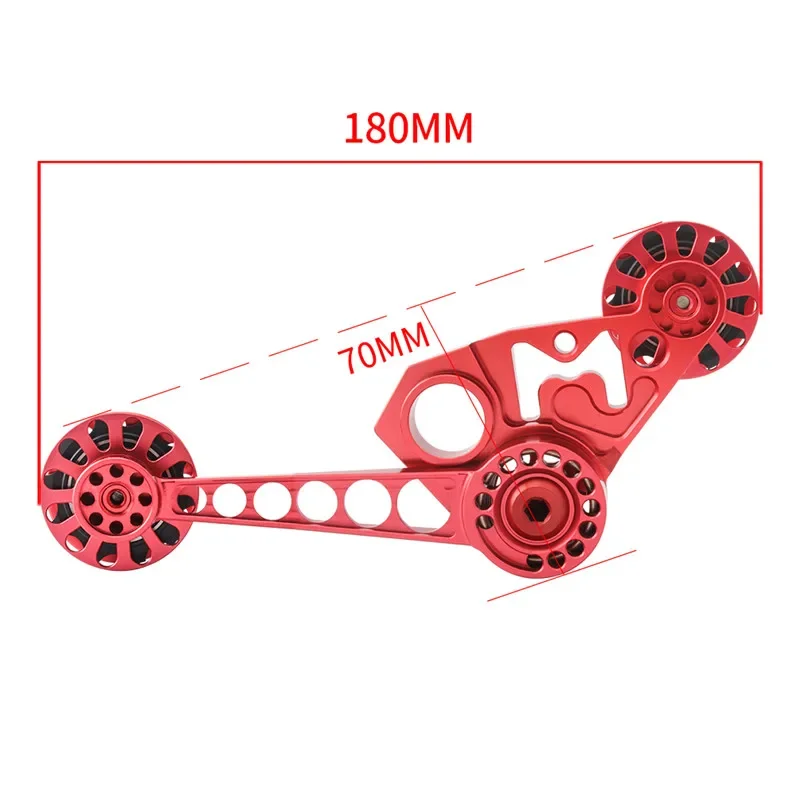 Folding Bike Chain Guide Tensioner Rear Derailleur Single-Disc 2 3 6 Speed Bicycle Chain Stabilizer For Brompton