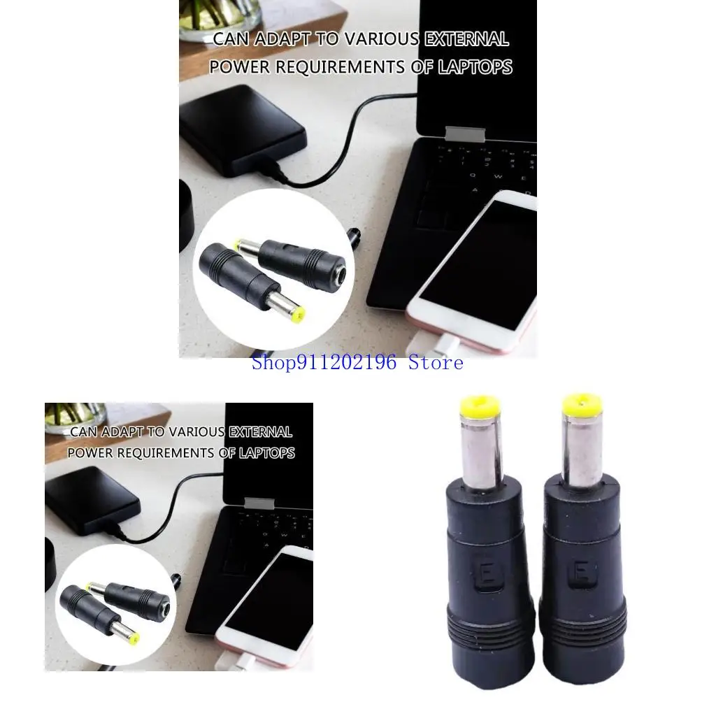 

P82A Essential Laptops Power Supply Adapter Tip Portable DC5521 to DC5517 Connector