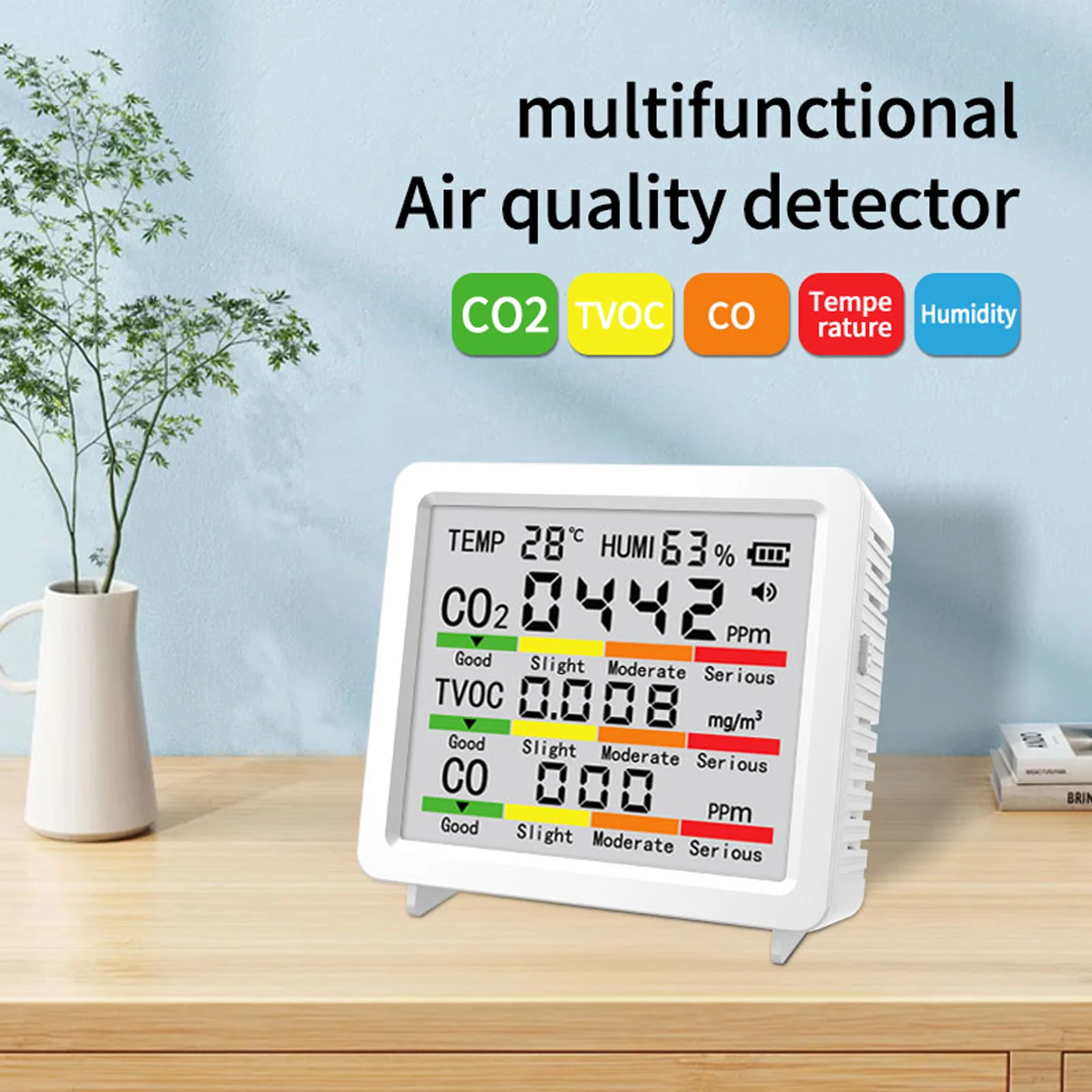 5-In-1 Air Quality …