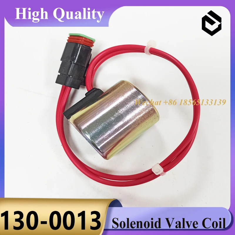 130-0013 Solenoid Valve Coil 1300013 for Caterpillar CAT 424D 446D 436C 446B 420D 442D 430D 432D 416C 428D 438C 416D 426C 438D