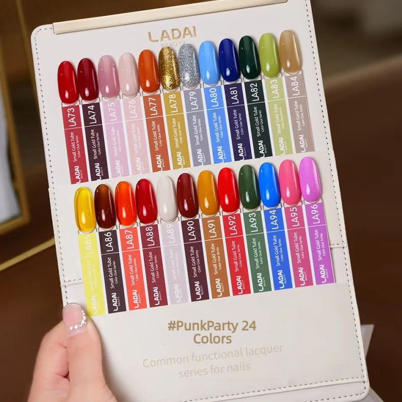 New Ladai Gel Color 96 Color Uv Nail Art Gel High Quality Customized Nail Art Salon Store Dedicated Factory Wholesale