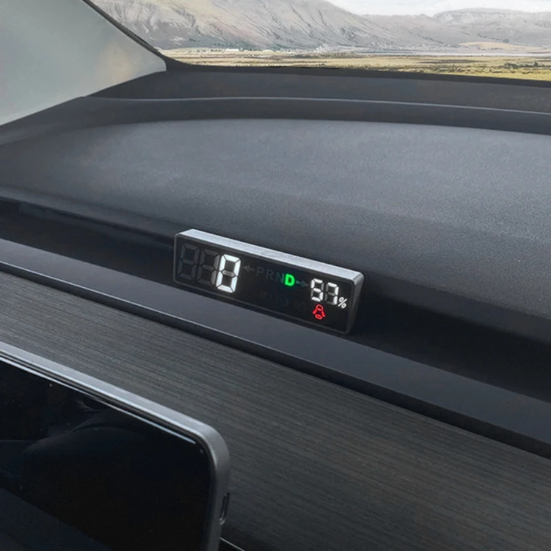 Para Tesla Model 3 Model Y 2021-2023 HUD Head-Up Display Eletrônica Velocímetro Digital Peças de Reposição Do Carro