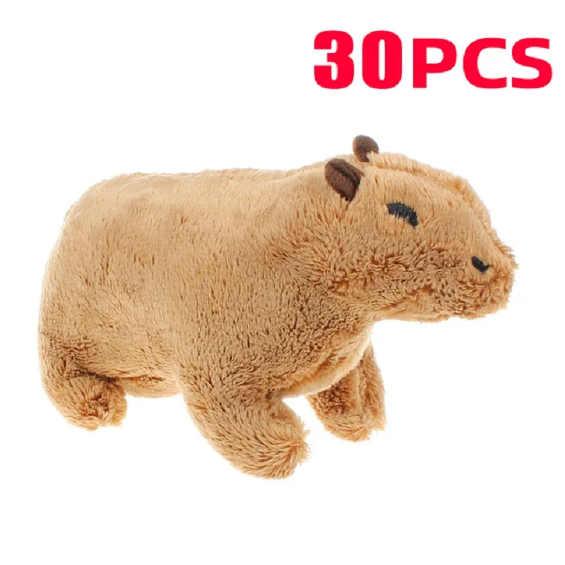 Capybara Plush Toy Stuffed Animals Plush Toy Soft Dolls Real Life Capibara Dolls Kids Toys Peluche Kids Birthday Gift 18cm