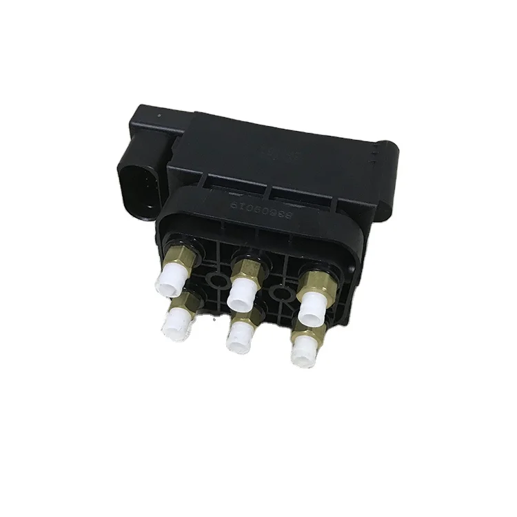 Tenge 4H0616013 Air Suspension Compressor Repair Kit Solenoid Valve Assembly Blocks for Audi A6 C7 A7 Sportback A8 D4