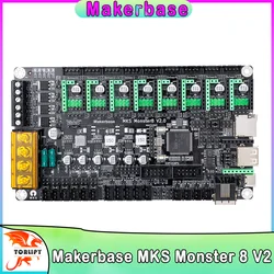 Makerbase MKS Monster8 V2 32Bit Control Board 3D Printer parts TMC2209 for Voron VS Spider Octopus
