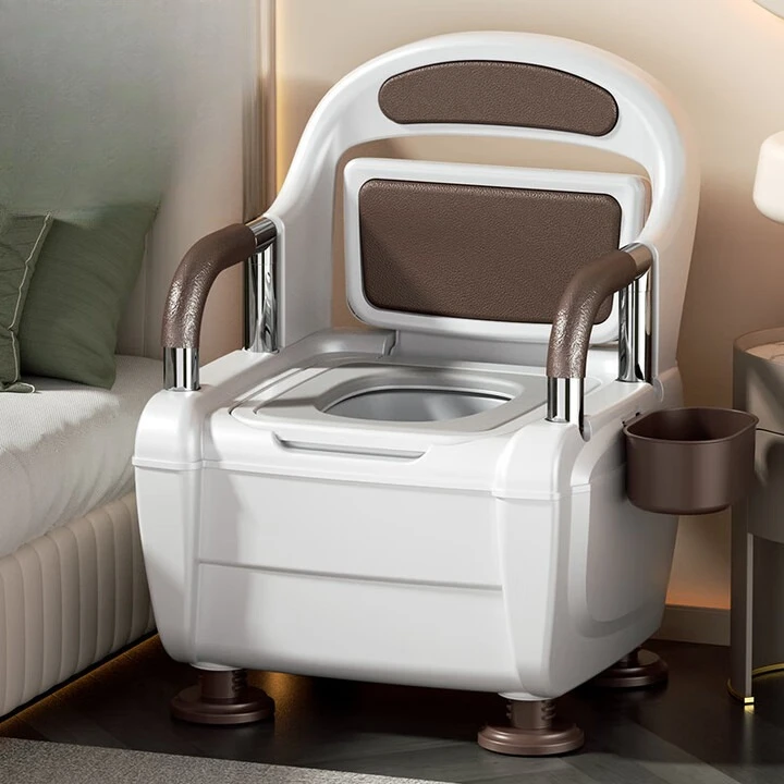 

Old man toilet chair moving toilet