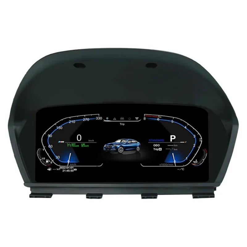 

LCD Dashboard 12.3" Screen Speedometer Digital Cluster Suitable for 5 Series F10 F11 3 Series F30 F35 X3 F25 X4 F26