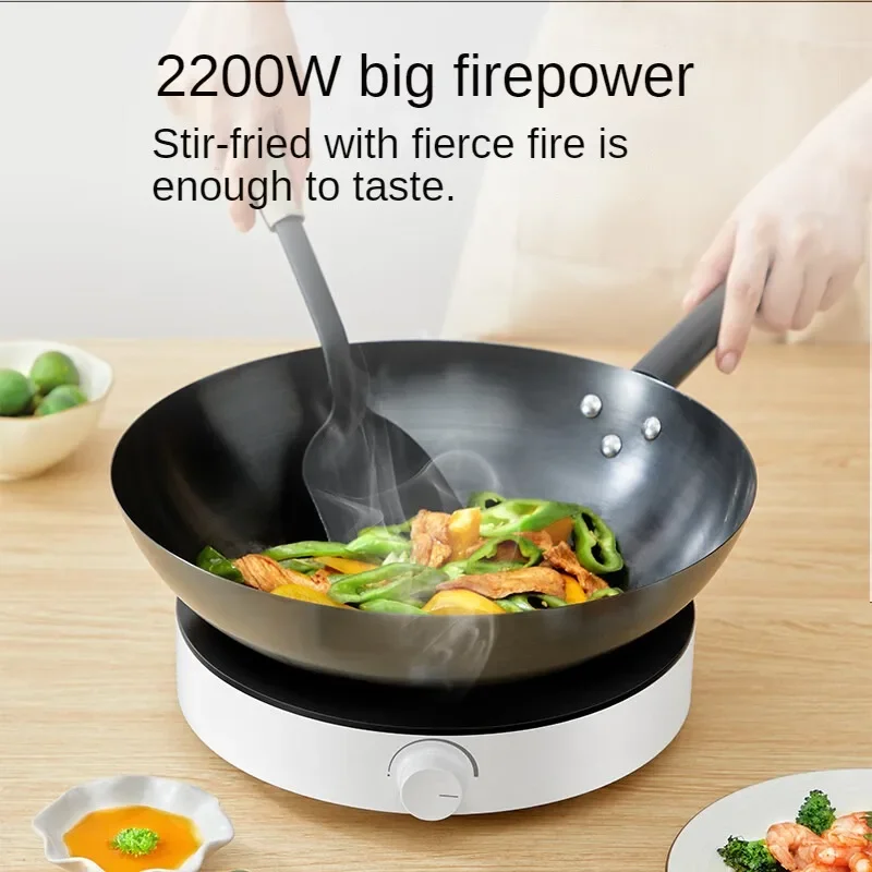 Induction Cooker By Midea 2200W High Power Ideal for Cooking Steaming and Stir-Frying 220V