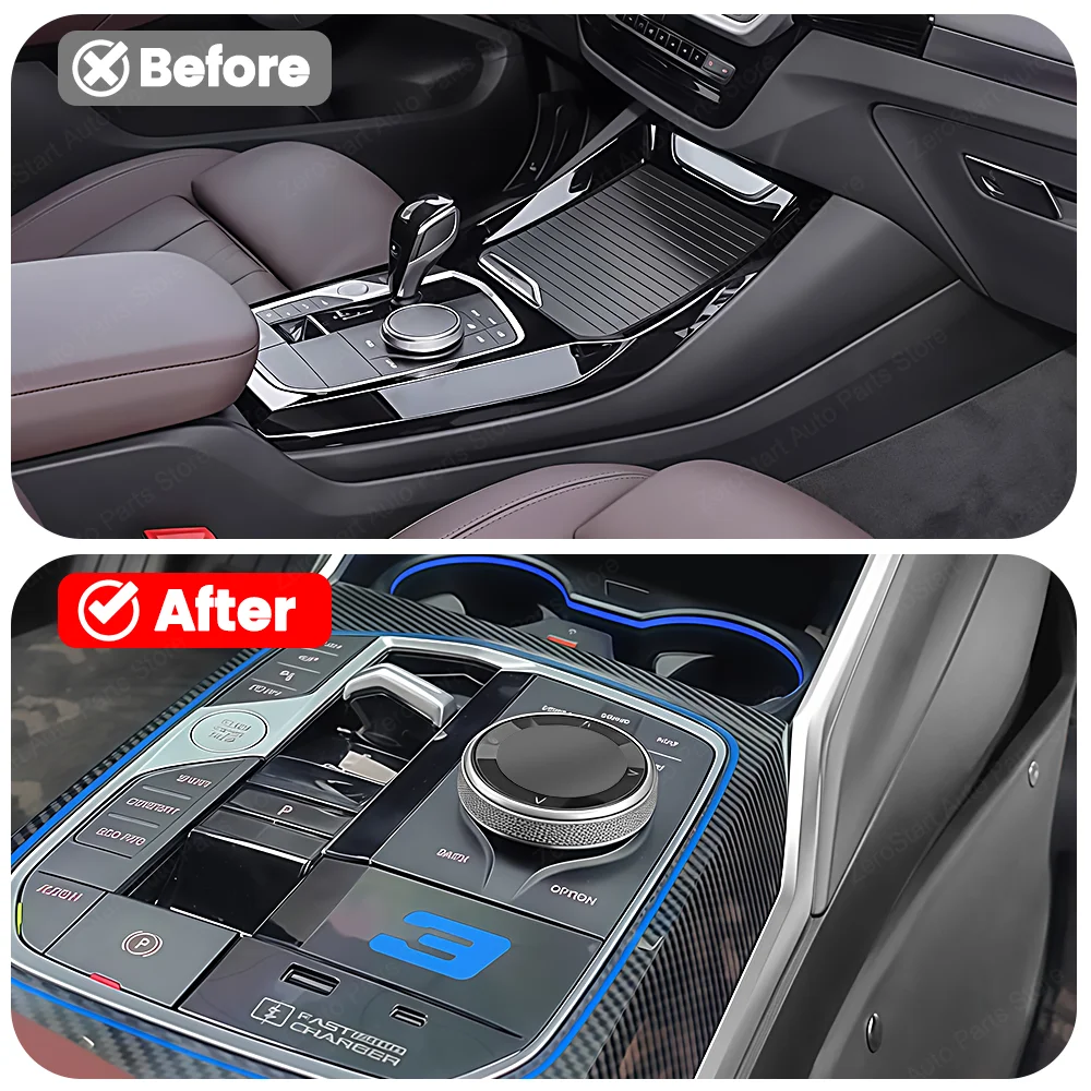 

Для BMW 3 серии G20 4 серии G22 G26 G28 центральная консоль окружающий свет седло с подсветкой док-станция расширения быстрая зарядка через USB