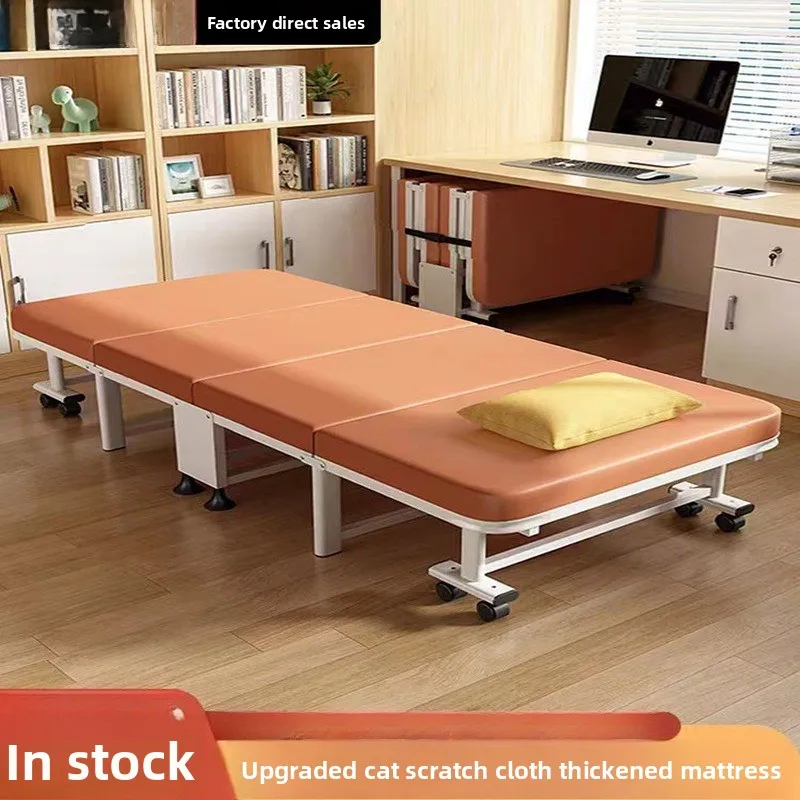 Office Folding Bed Nap Time Ready Stock Single Bed Adult Home Use Hospital Care Home Portable Multipurpose Camp Bed Furniture