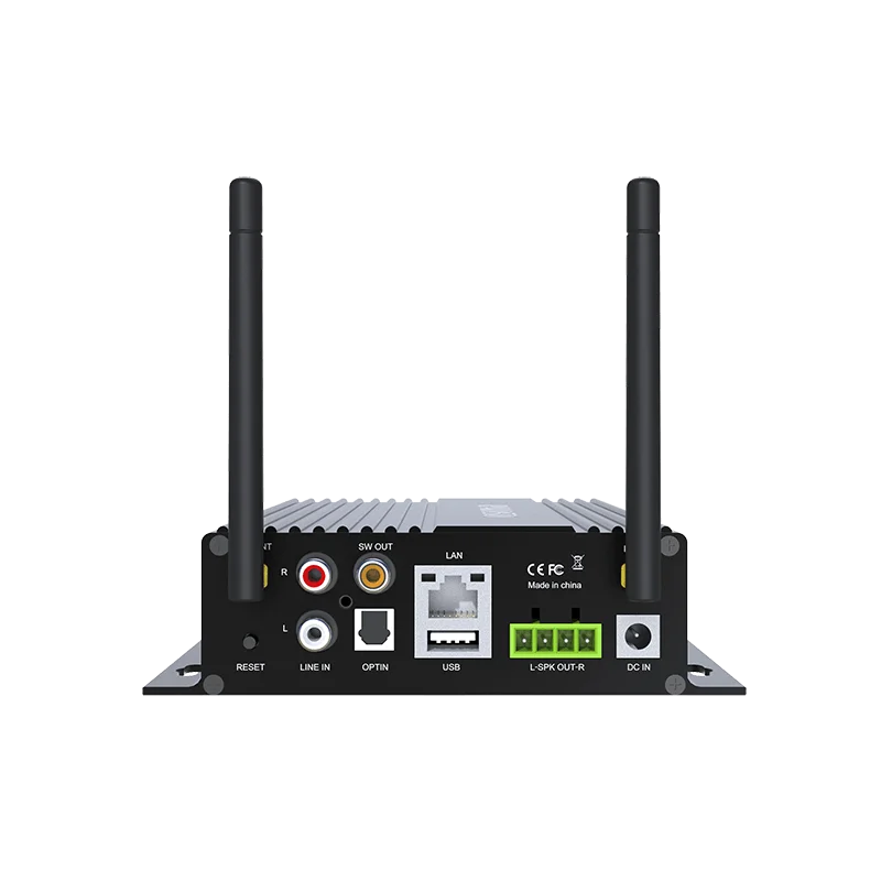 

SA100 Professional Hifi Audio Amplifier Wireless Stereo Audio Transmitter Receiver for Multi-room Audio System