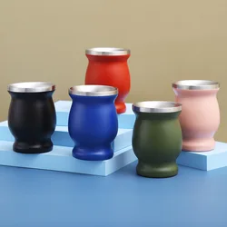 Double Wall Yerba Mate Mugs 8oz Mate Tea Cups Vacuum Flask