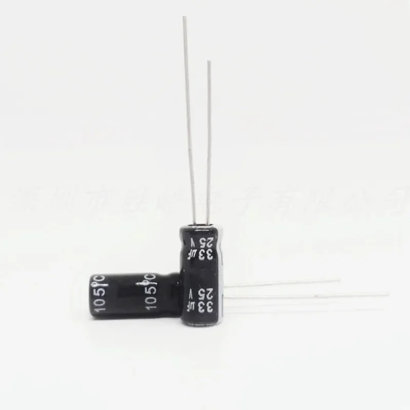 

（1000PCS） 25v33uf Aluminum Electrolytic Capacitor 25V 33uf Volume：5*7MM High Quality