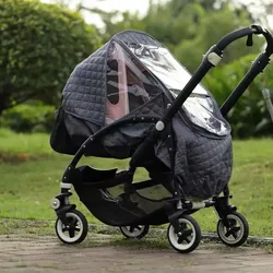 Baby Stroller Accessories Windproof warm Rain Cover Waterproof EVA Cover Compatible with Bugaboo Bee+ 5 Bee 3 6 nest Stroller