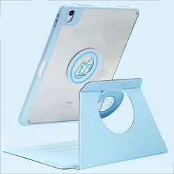 For 2024 iPad Pro 11 iPad 10 Generation iPad 10.2 7 8th 9th 4  Generation Air5 6 10.9 12.9 13″ Mini6 360° Rotating Magnetic Case