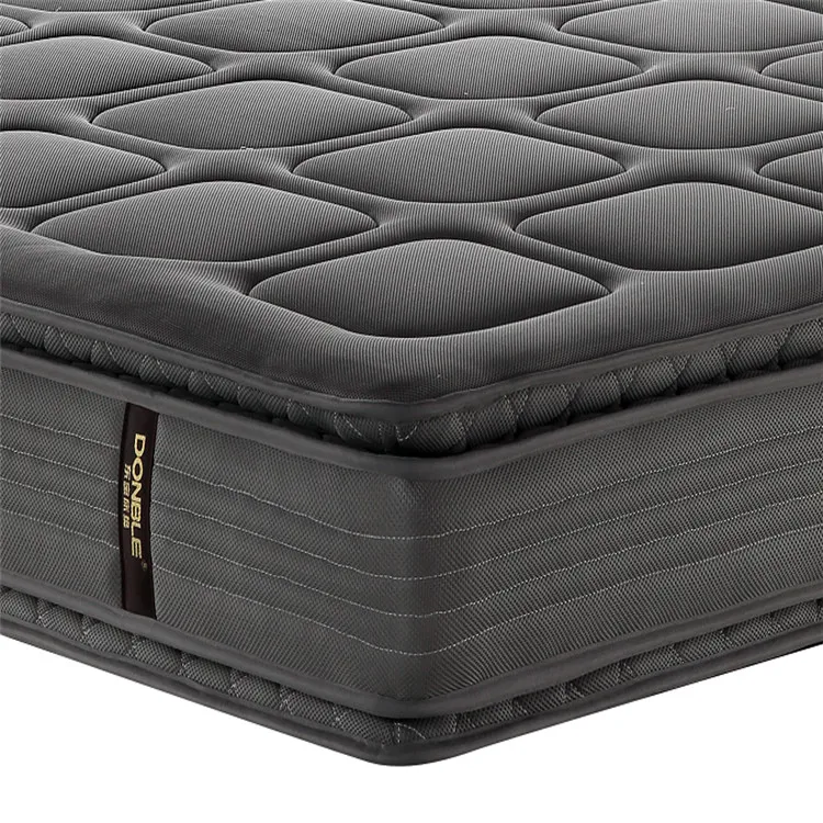 Double Side Use 12 Inch 5 Zone High Quality Luxury Euro Top Pocket Spring Mattress For House/Hotel Use