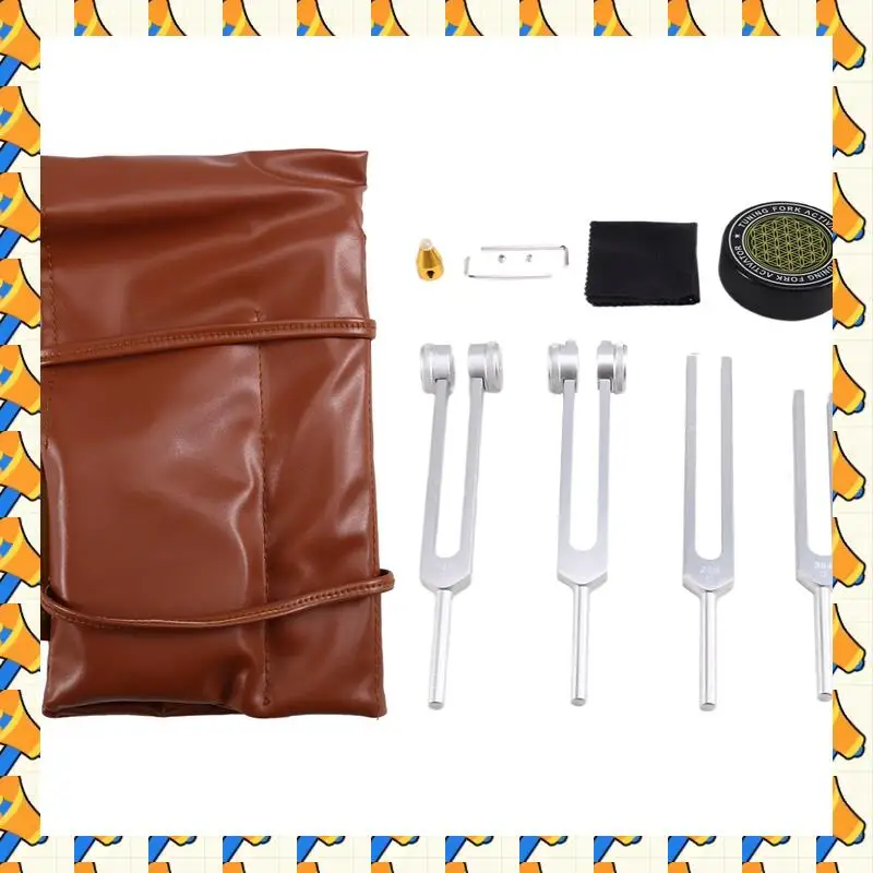 

ABYB Chakra Tuning Forks 128Hz, 136.1Hz, 256Hz, 384Hz Forhealing,Sound Therapy,Keep Body