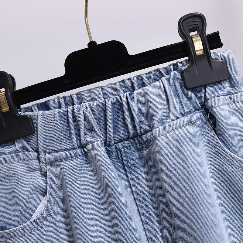 Süße Teenager Kostüme Kinder hosen für Mädchen Jeans blaue Kinder hosen Schule Frühling Herbst Baby kleidung 4 6 8 10 12 14 Jahre