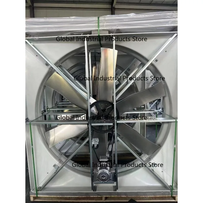 Large air Volume 72 Inch Cyclone Roof Ceiling Hanging Ventilation Exhaust Fan for Cow Shed Cyclone Fan