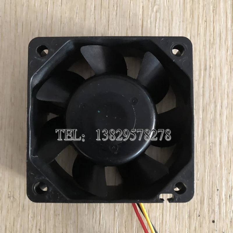 SANYO DENKI 109R0612S4D13 DC 12V 0.17A 60x60x25mm 3-przewodowy wentylator chłodzący serwer