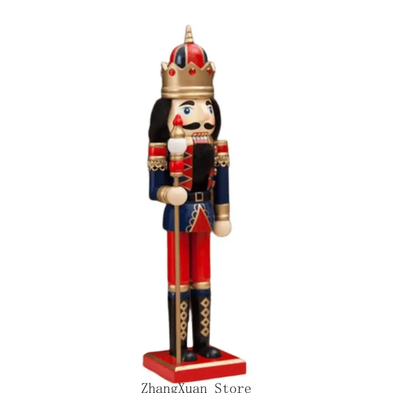 Weihnachtssoldatfigur mit europäischem Charakter für Weihnachtsarrangements 3XUF – Detail 7