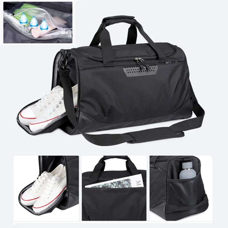 

Gym Bag Women's Fitness Entertainment Training Basketball Packing Soccer Shoes Shoulder Pouch Swimming Men Travel Sport Handbags