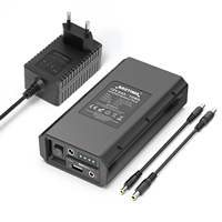 NASTIMA 12V 6000mAh LiFePO4 Battery Pack With 12V 9V DC 5V USB Dual Output For LED Strips Tape Lights CCTV Cameras With Charger
