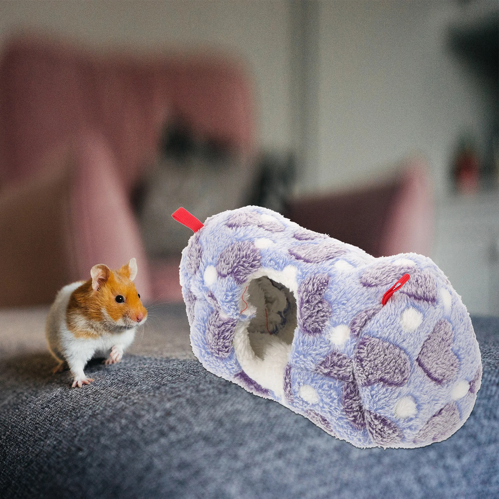 

Cotton Nest Sleeping Bag For Small Pets Warm Hamster Winter Bed Chinchilla Hideout Sturdy Animal Hut Cage Accessory