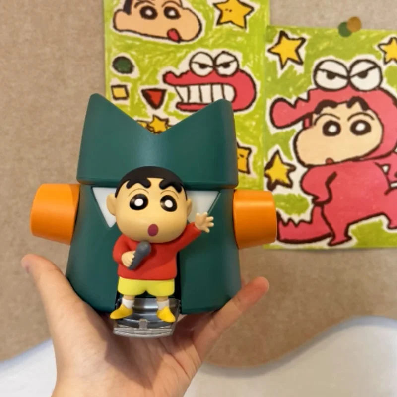 

Crayon Shin Chan Kantamu Robo Bluetooth-динамик Беспроводной портативный высококачественный звук Коллекция домашних акустических веществ Милый подарок