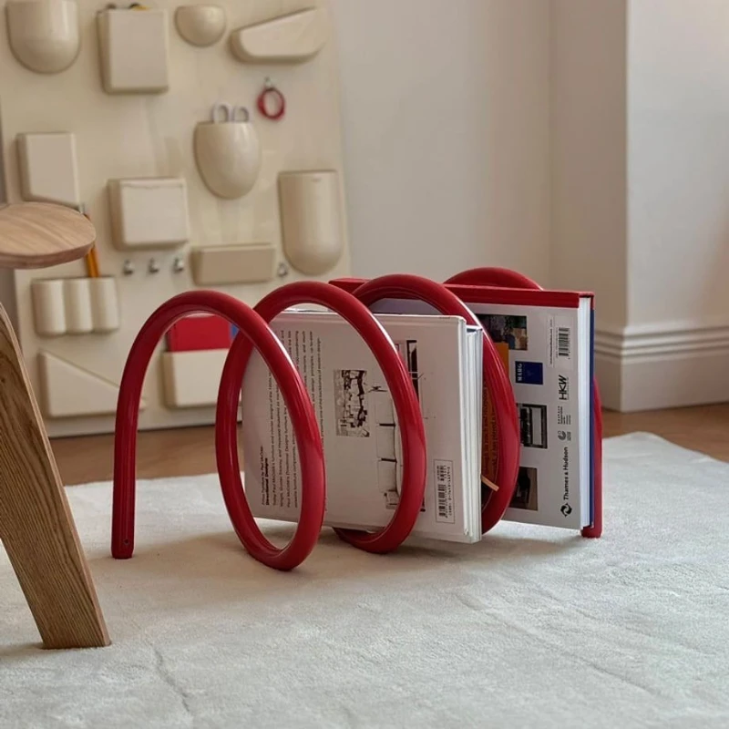 

Современная скандинавская книжная полка-стеллаж, настольная полка для хранения, угловой книжный стеллаж - минималистичная настольная полка для гостиной