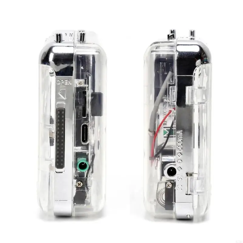 Clear for Shell Walkman Music Cassette Tape to MP3 Digital Converter Playe