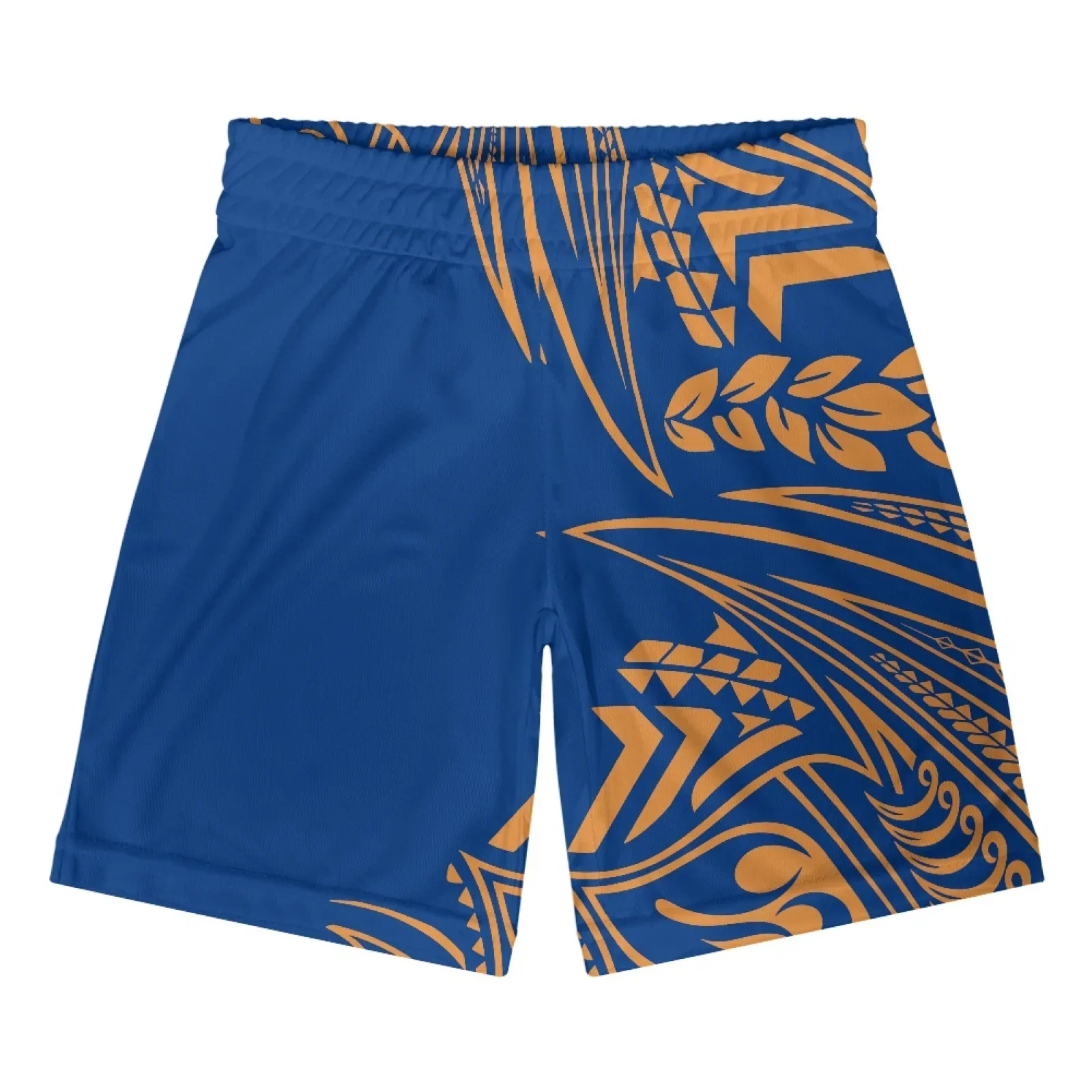 Polynesian Tribal Tongan Totem Tattoo Tonga Prints Mens Shorts Running Fitness Fast-drying Trend Pants Loose Basketball Training