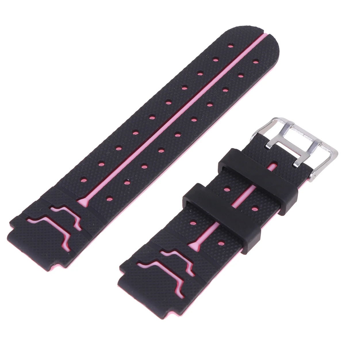 

2pcs Phone Watch Band Replacement Strap Comfortable Silicone Watchstrap Durable Watch Accessories For ( )