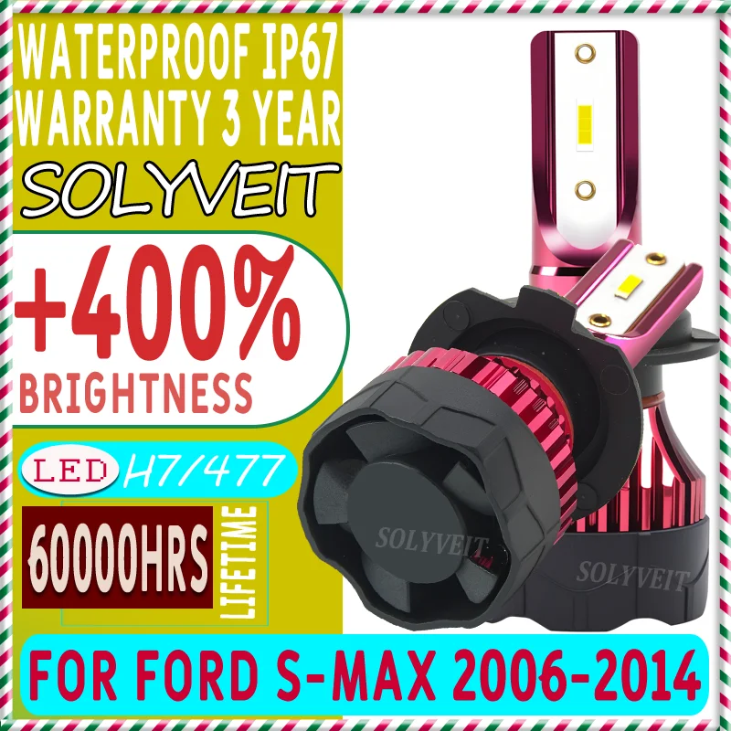 

Enhanced Road Coverage Clear Night Vision Headlight Low Beam Lights For Ford S-Max 2006 2007 2008 2009 2010 2011 2012 2013 2014