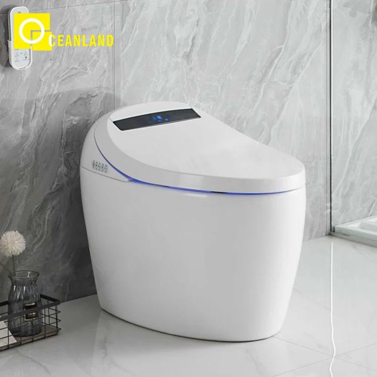 Hot Sale Toilet Intelligent Bathroom White Ceramic Smart Toilet