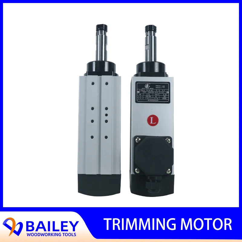 BAILEY 1PC 0.55/0.75KW High Speed Motor Trimming Motor for Nanxing KDT Edge Banding Machine Woodworking Tool