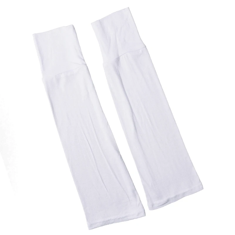

PXPB Soft Cotton Long Fingerless Gloves Stretchy Arm Sleeves for Women Everyday Wear with Sun and Various Activity