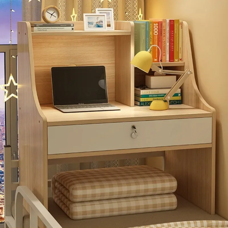 Multi-functional Bed Computer desk College student dormitory Writing table Lazy study table Dormitory bunk desk Small table