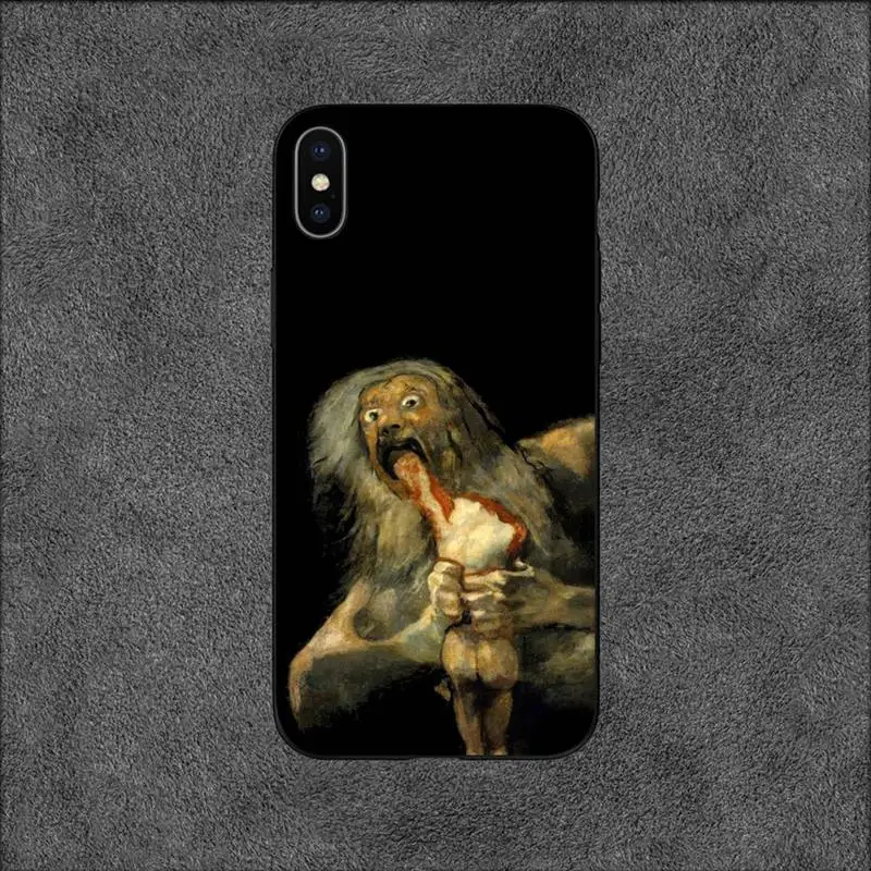 Spain Francisco Goya Art Phone Case For iPhone 11 12 Mini 13 15 Pro XS Max X 8 7 6s Plus SE XR Shell