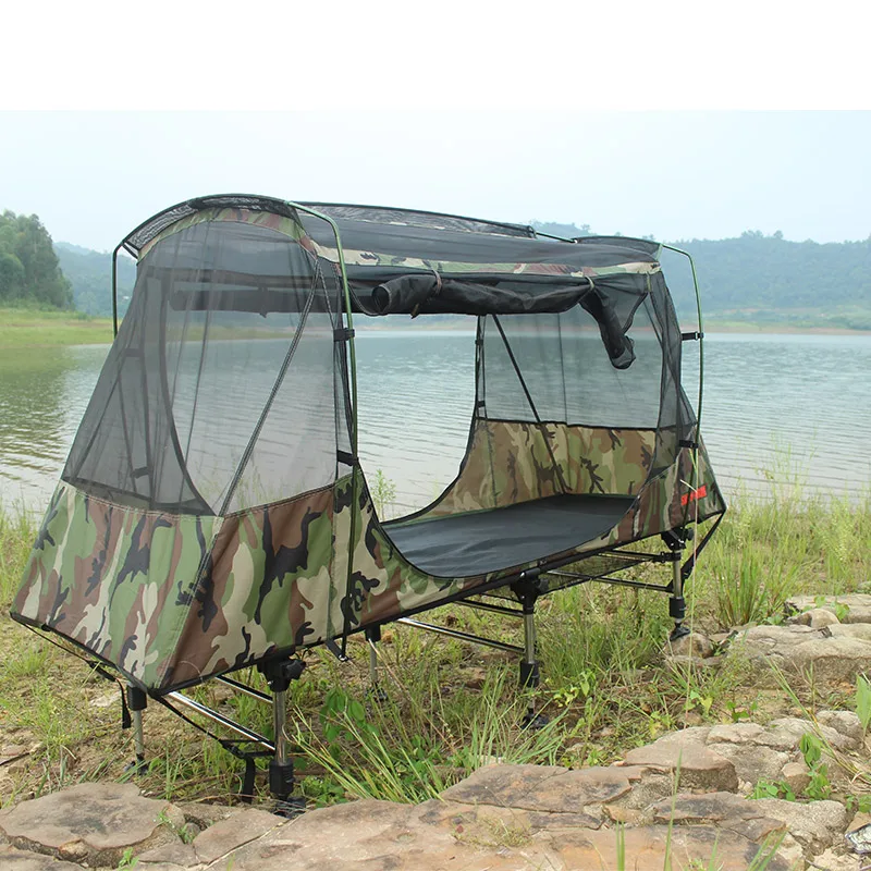 

Waterproof Sleeping Portable Outdoor Off Ground Camping Tent Shade Beach Camping Bed Tent