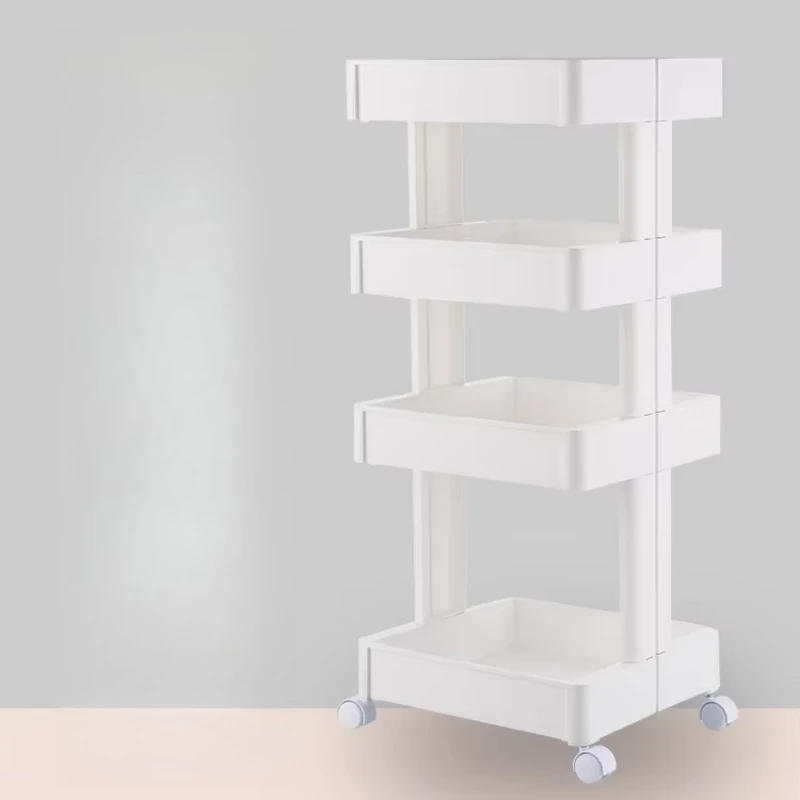 High-quality plastic three-layer portable waterproof modern living room snack fruit drink storage rack