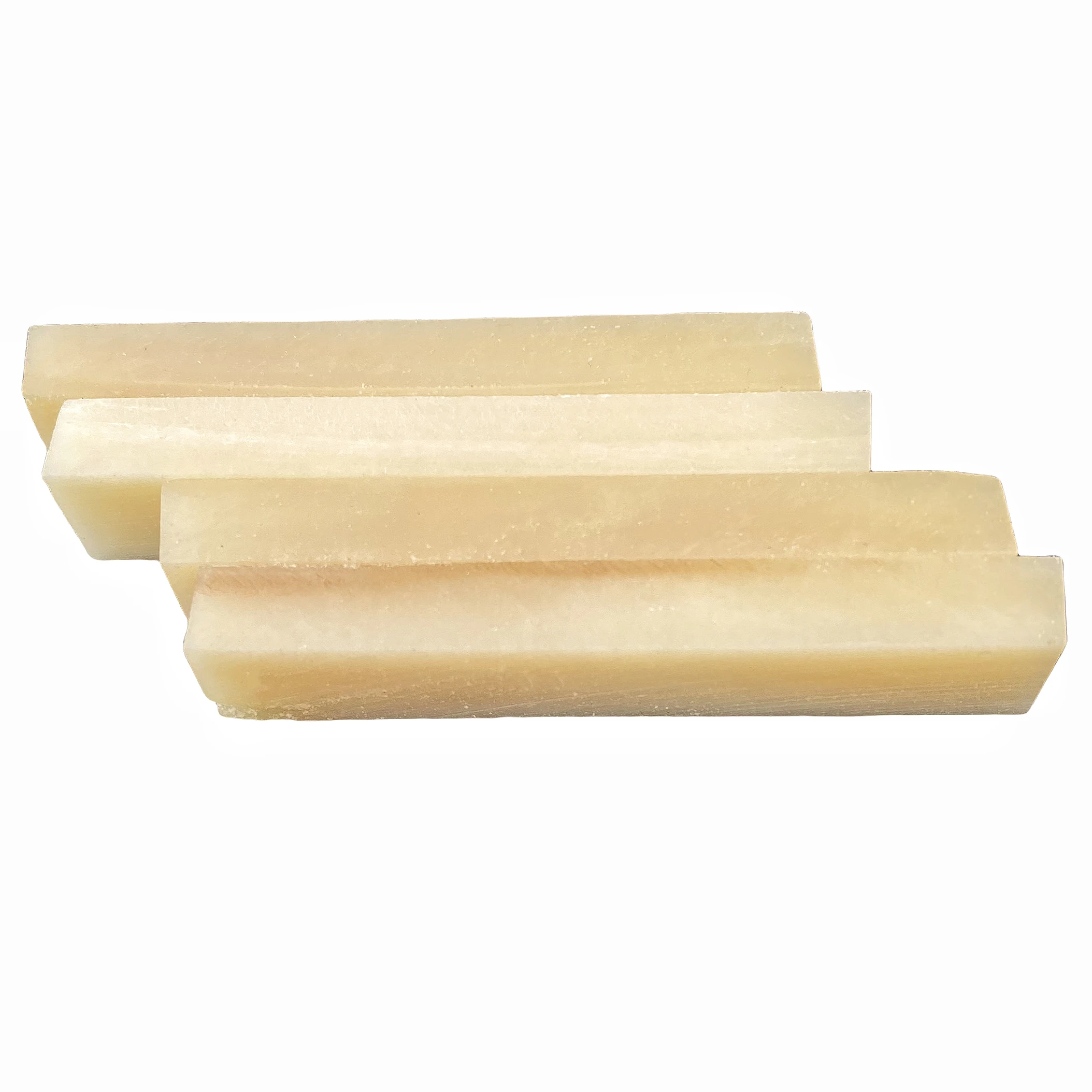 4X Camel Unbleached Bone Nut Bridge for Guitar 55x11x6.5mm Luthier Builder