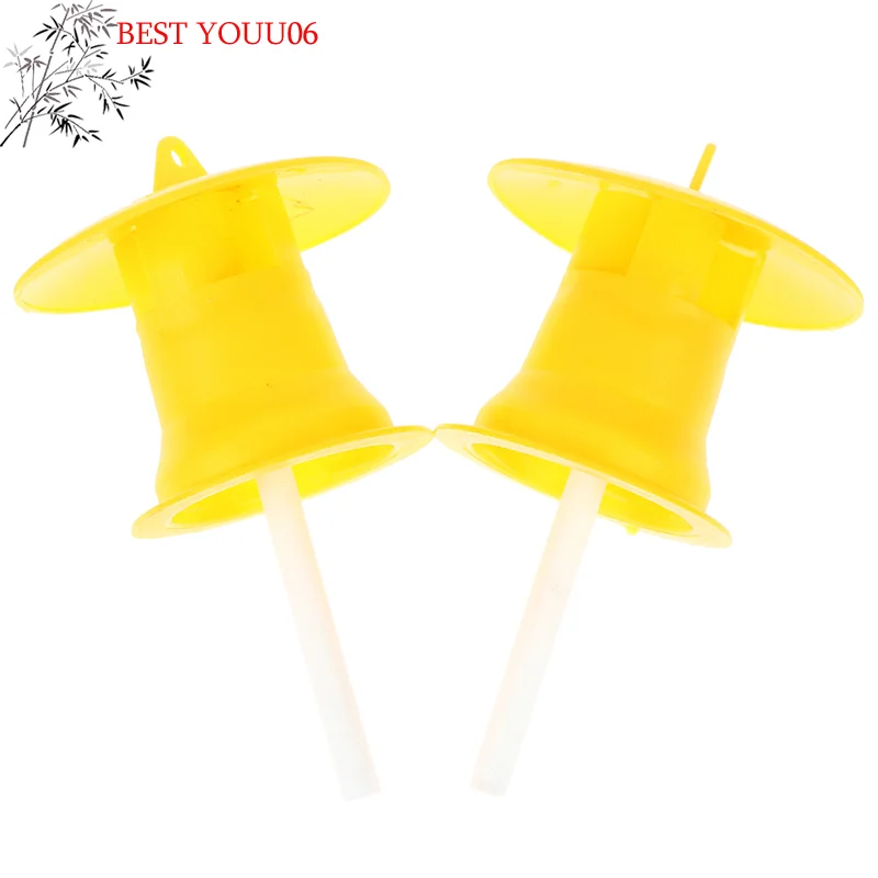 Hot 5PC Plastic Fruit Fly Trap Killer Drosophila Trap Anti Fly Fruit Killer Catcher Orchard Insect Trap Pest Control Bee Trap