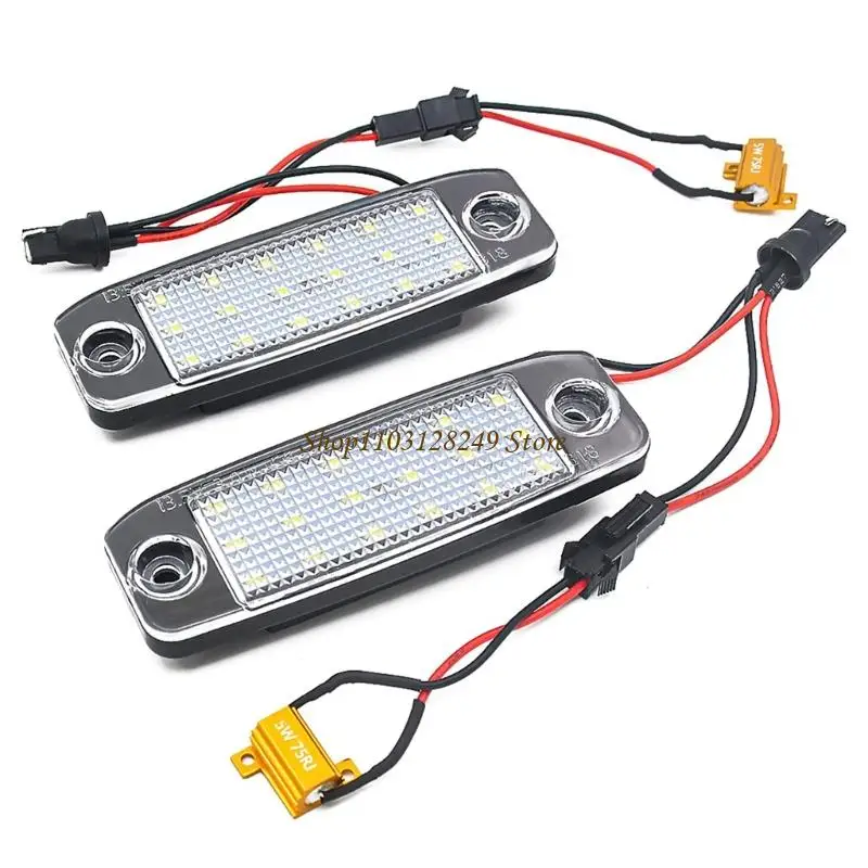

N5KD Strong Plastic License Plate Lamp High Brightness LED Light for Korea Vehicle