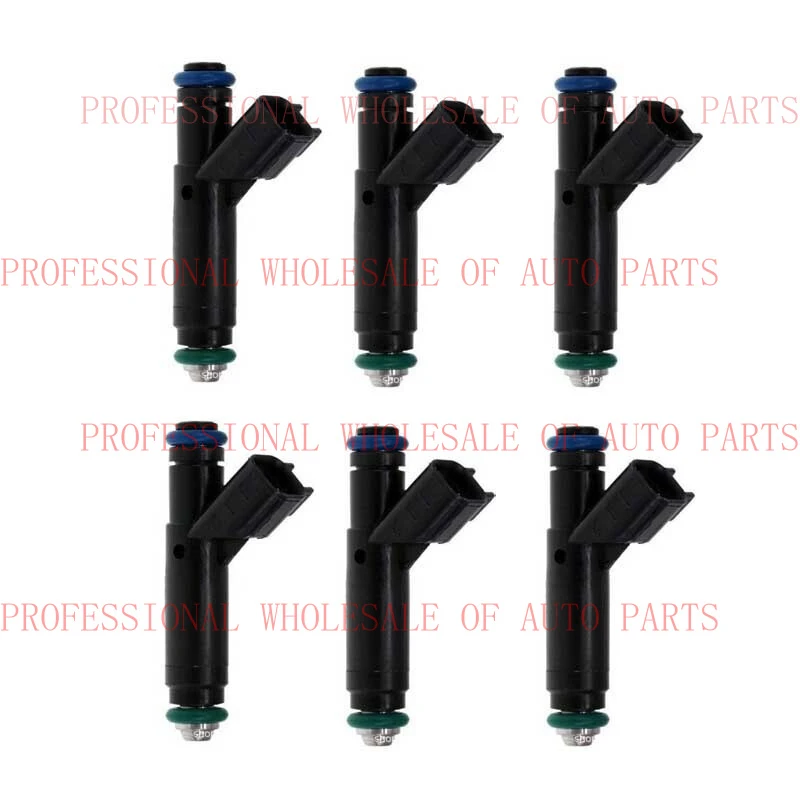 

V+ 6pcs Fuel Injectors 9F593212 For Ford Mustang 3.8L For Ford Windstar 1999-2003
