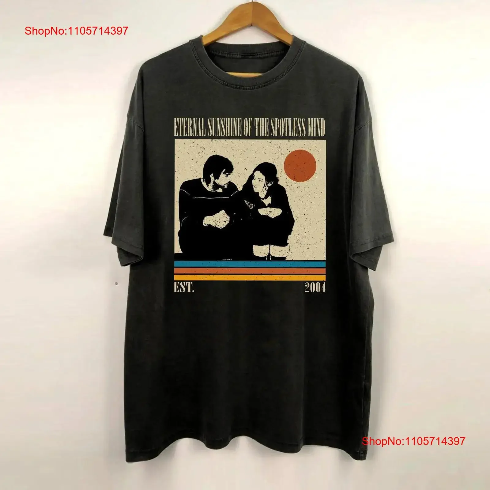 Eternal Sunshine of the Spotless Mind T Shirt Movie Vintage Retro Classic s for him Christmas vintage Washed streetwear fashion