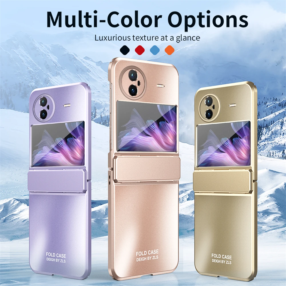 New Frosted Plating Phone Case for VIVO X Flip Pocket High Quality Matte Electroplating Light and Thin Shell Covers