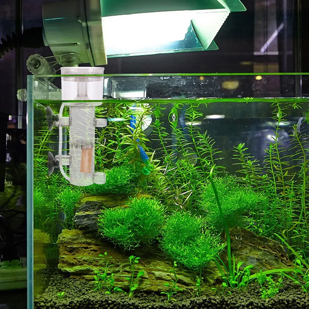 

2Pcs Wooden Protein Skimmer Bubble Diffuser Air Stone for Fish Tank Aerator Enhanced Oxygenation Aquarium Bubble Release Tool