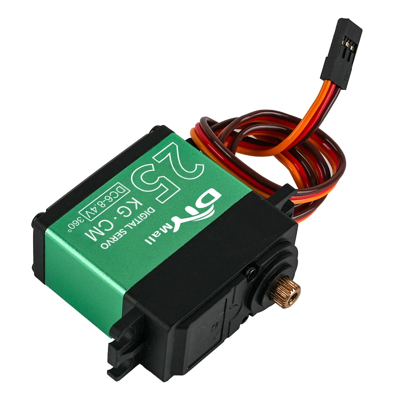 TD-8825MG 25kg Cyfrowe Serwo 360 stopni ciągłe obrotowe Wysoki Moment Obrotowy Szczotka Węglowa do RC Robot Samochód Samolot Metalowe Koło Zębate