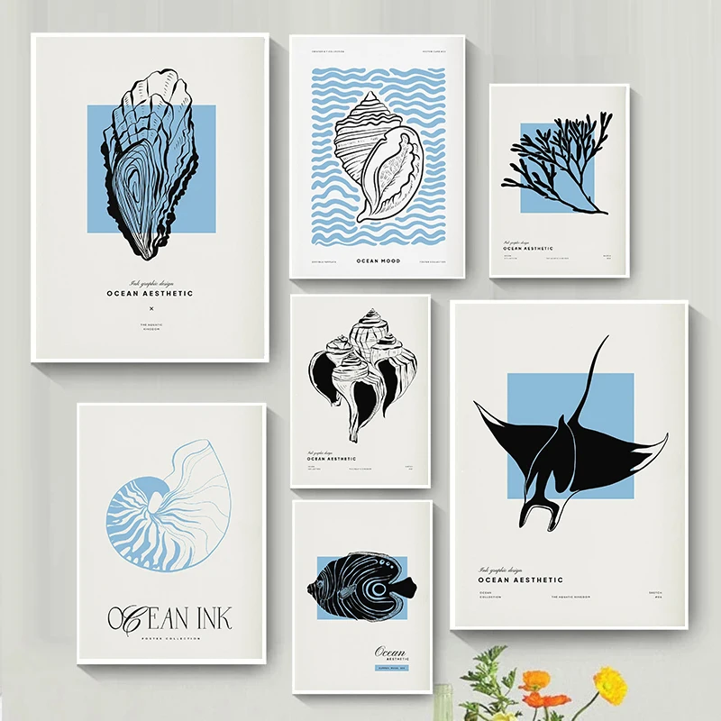 Minimalist Ocean Po…
